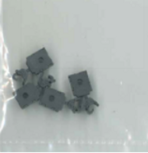 Kato Parts Z33K5120 JR Cargo After EF65 Second Update Coupler 4 Pcs (HO scale) ASSY