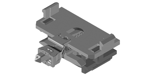 Kato Parts 101540C3 Front Coupler Set for Series 787 AK (N scale) ASSY