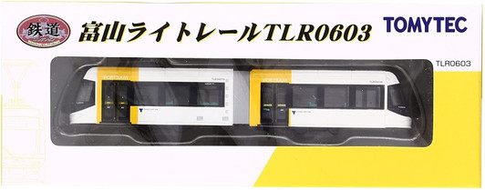 Tomytec Toyama Light Rail TLR0603 (Yellow) (N scale)