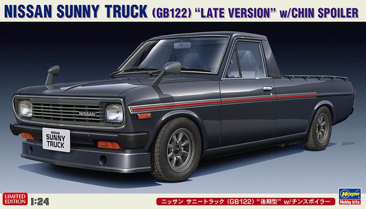Hasegawa 1/24 Nissan Sunny Truck (GB122) Late Model w/Chin Spoiler Plastic Model