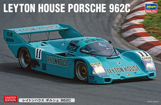Hasegawa 1/24 Leyton House Porsche 962C Plastic Model
