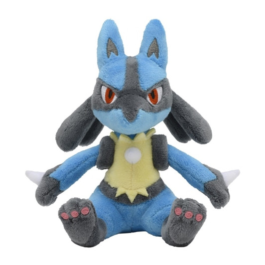 Pokemon Center Original Plush Doll Pokemon fit Lucario