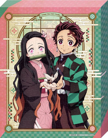 Demon Slayer: Kimetsu No Yaiba: Tanjiro & Giyu Jigsaw Puzzle 366pcs (No.ATB- 23: 307mm x 237mm x 21mm)