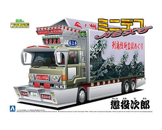 Aoshima Decoration Truck 1/64 Mini Deco NEXT No.5 Choueki Jirou (Large Wing) Plastic Model