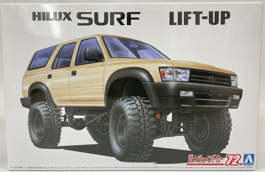 Aoshima The Tuned Car No.72 1/24 VZN130G HiLux Sub Lift Up '91 (Toyota) Plastic Model