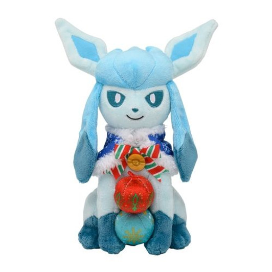 Pokemon Center Original Plush Doll Glaceon (Pokemon Christmas in the Sea)