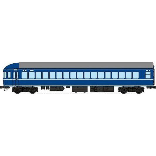 Tramway TW20B-008 JNR Passenger Car Series 20 NAHAFU 20 (Black) (HO scale)