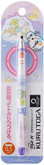 San-x Sumikko Gurashi Kurutoga Mechanical Pencil 0.5mm (Purple)