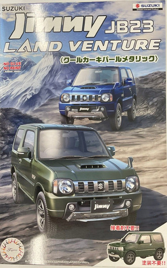 Fujimi NEXT Car 1/24 VNo.13 Suzuki Jimny JB23 (Land Venture/Cool Khaki Pearl Metallic) Plastic Model