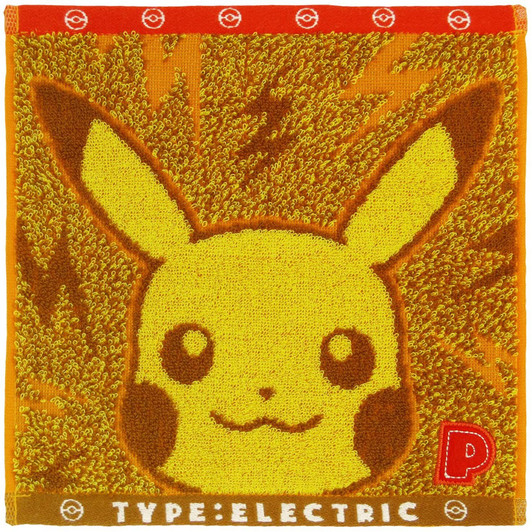 HAYASHI Pokemon Hand Towel Big Pickachu
