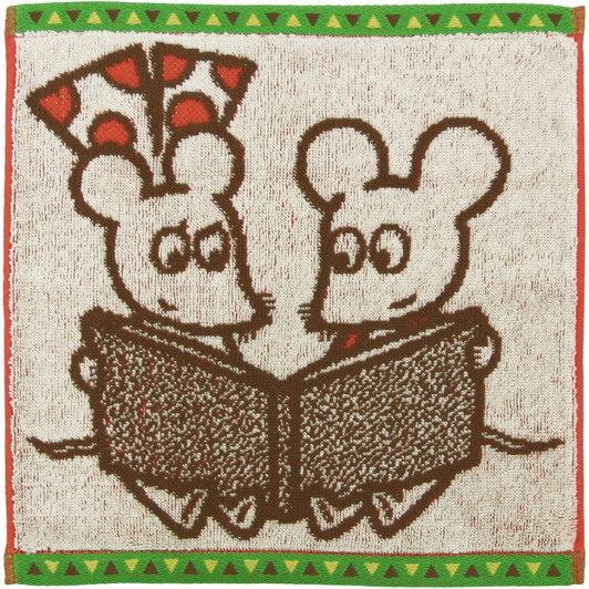 HAYASHI Little Mouse's Red Vest Hand Towel