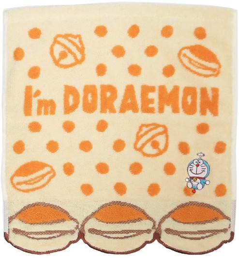 Marushin Doraemon Hand Towel 'Dorayaki' Marushin Doraemon Hand Towel 'Dorayaki'