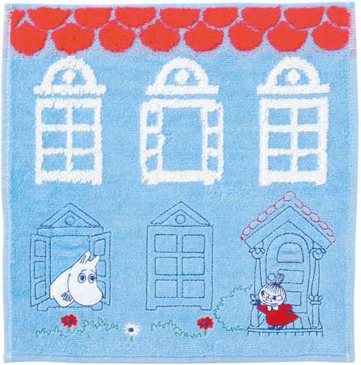 Marushin Moomin Hand Towel 'Little my In Front Of the House '