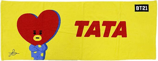 Marushin BT21 Sports Towel 'Cheer Tata'