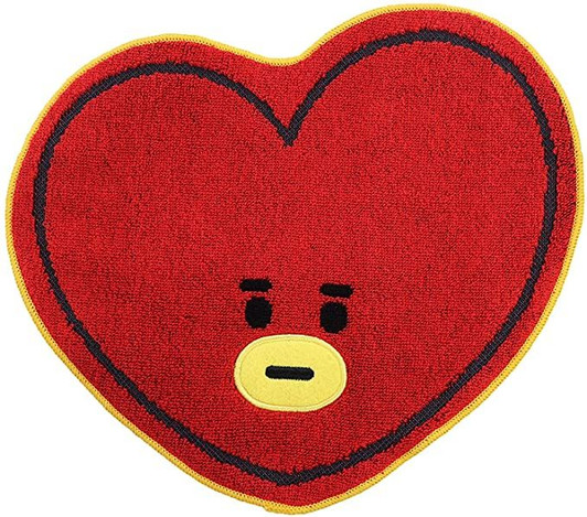 Marushin BT21 Mini Towel 'Die-cut Tata'