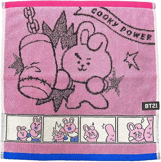Marushin BT21 Wash Towel 'Comic Cooky'