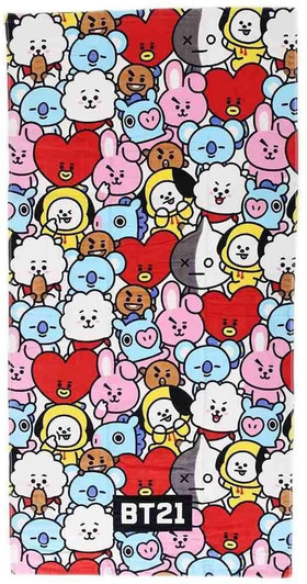 Marushin BT21 Leisure Bath Towel 'Let's Dance'