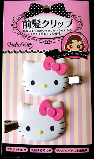 Sanrio Hair Clip (2 pcs) Hello Kitty Sanrio Hair Clip (2 pcs) Hello Kitty