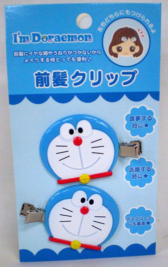 Hair Clip (2 pcs) Doraemon