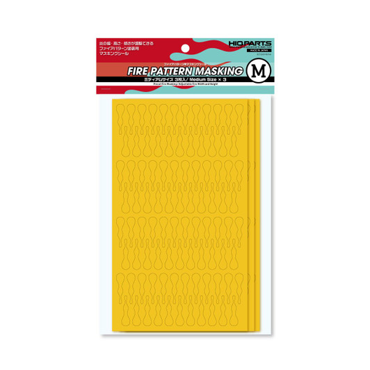 HiQparts Fire Pattern Masking Decal M