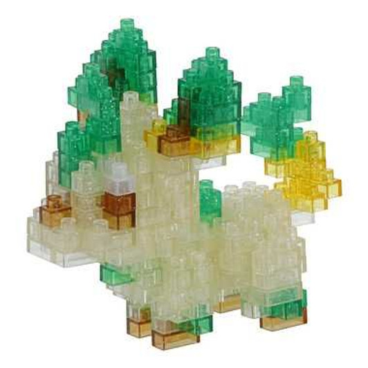 Kawada Nanoblock Pokemon Leafeon Brilliant Shining Ver.
