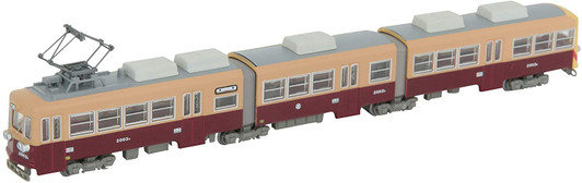 Tomytec Chikuho Electric Railway Type 2000 No.2003 (Original/ First Type 2000 Painting) (N scale)