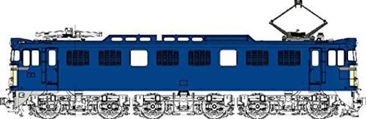 Tramway TW-EF60-1E JNR EF60-1-Light No.500 Standard Color (HO scale)