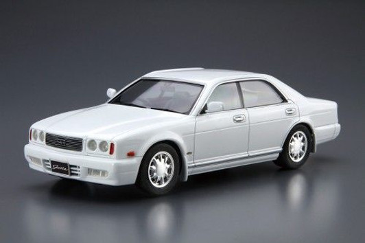 Aoshima The Model Car 1/24 Nissan Cedric/ Gloria Gran Turismo Ultima '92 Plastic Model