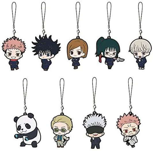 Bandai Jujutsu Kaisen Capsule Rubber Mascot 02 18Pack Box Bandai Jujutsu Kaisen Capsule Rubber Mascot 02 18Pack Box