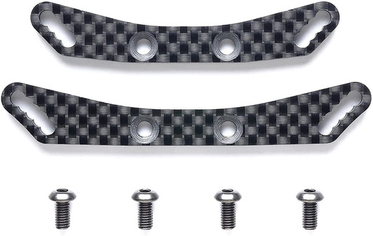 Tamiya 22005 (OP2005) TA08 Carbon Damper Stays (Front & Rear)