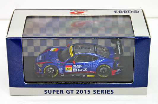 1/43 SUBARU BRZ R&D SPORT SUPER GT GT300 2019 No.61