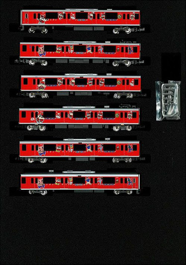 Greenmax 50572 Tobu Type 50050 (Crayon Shin-chan Wrapping Train Nene-chan Design) 6 Cars Set (N scale)