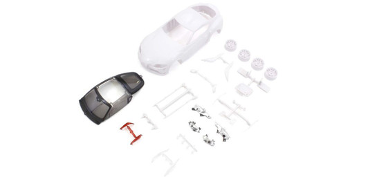 Kyosho MZN202 Toyota GR Supra White Body Set with Wheel