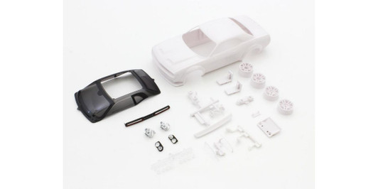 Kyosho MZN203 DODGE CHALLENGER SRT White Body Set with wheel