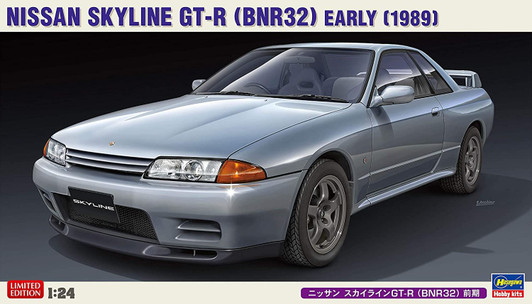 Hasegawa 1/24 Nissan Skyline GT-R (BNR32) Early [1989] Plastic Model