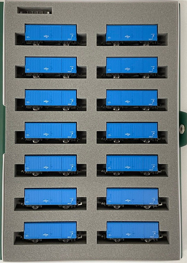 Kato 10-1740 Freight Car WAMU 380000 14 Cars Set (N scale)
