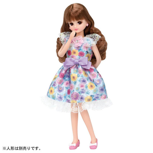 Takara Tomy LW-01 Licca Doll Joyful Flower Outfit