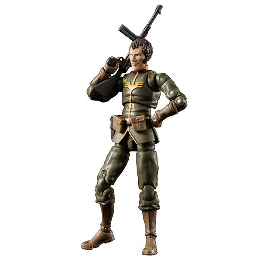 Megahouse G.M.G. Zeon Army 08 V-SP Normal Soldier & Zeon Army Soldier Motorcycle Posable Figure (Mobile Suit Gundam)