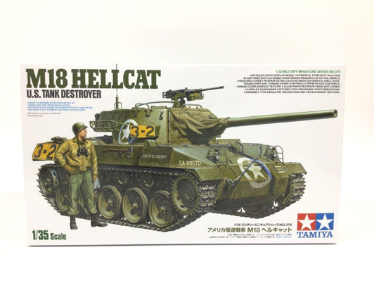 Tamiya 1/35 U.S. Tank Destroyer M18 Hellcat Plastic Model