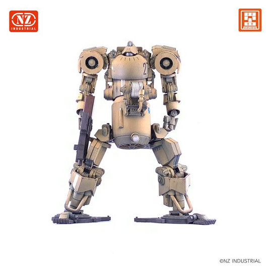 Cavico 1/35 III Humanoid Heavy Duty Machine Late Production Dark Yellow Plastic Model