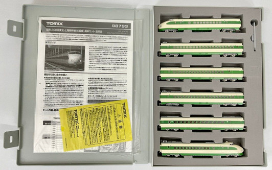 Tomix 98793 JNR Series 200 Tohoku/Joetsu Shinkansen (E Configuration) 6 Cars Set  (N scale)