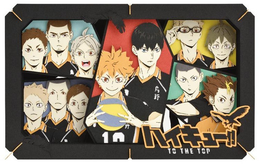 Ensky Paper Theater Haikyu!! Karasuno High School