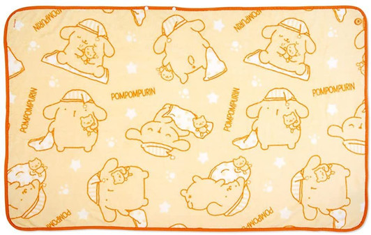 Sanrio Cushion Blanket Pom Pom Purin