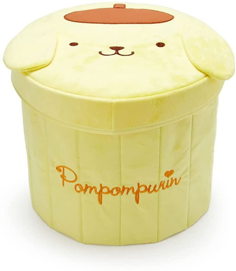 Sanrio Cylindrical Foldable Storage Box Pom Pom Purin