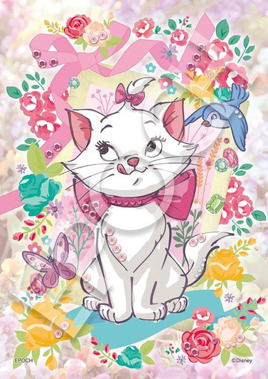 Epoch 72-031 Jigsaw Puzzle Disney The Aristocats Botanical Marie (Decoration Puzzle) (108 Pieces)
