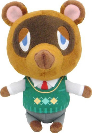 San-ei Animal Crossing Plush Doll Tom Nook (S)