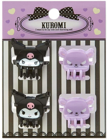 Sanrio Mini Hair Clip Kuromi