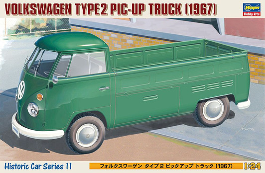 Hasegawa 1/24 Volkswagen Type 2 Pic-Up Truck (1967) Plastic Model
