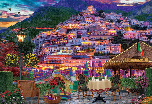 Beverly M81-634 Jigsaw Puzzle Amalfi Coast by David Maclean (1000 S-Pieces)