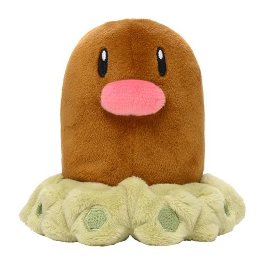 Pokemon Center Original  Plush Doll Pokemon fit Diglett